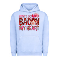Pigment Grape Ice Don't go bacon my heart Valentine's Day Urban Hoodie - HowdyJamesFarm