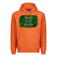 Carrot teach love inspire chalkboard Premium Hoodie - AdoDesignShop