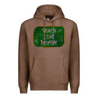 Chestnut teach love inspire chalkboard Premium Hoodie - AdoDesignShop