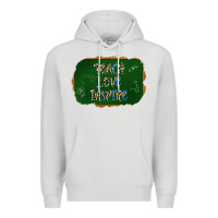 Dove Grey teach love inspire chalkboard Premium Hoodie - AdoDesignShop