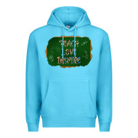 Ocean Blue teach love inspire chalkboard Premium Hoodie - AdoDesignShop
