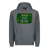 Rock teach love inspire chalkboard Premium Hoodie - AdoDesignShop
