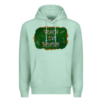 Seafoam teach love inspire chalkboard Premium Hoodie - AdoDesignShop