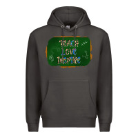 Smoke teach love inspire chalkboard Premium Hoodie - AdoDesignShop