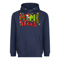 Navy mimi claus Heavyweight Hoodie - MaliasSmallBusiness