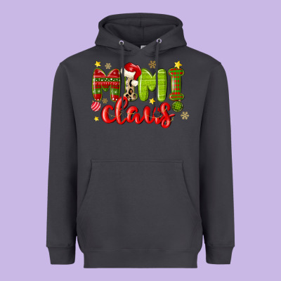 Mimi Claus Heavyweight Hoodie Designed By Maliassmallbusiness