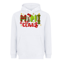 White mimi claus Heavyweight Hoodie - MaliasSmallBusiness