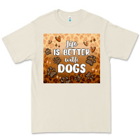 Bone life is better with dogs Premium Tee - MaliasSmallBusiness