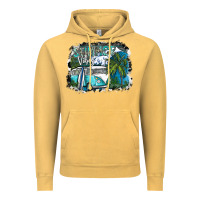 Vintage Mustard summer vibes Vintage Hoodie - SublimationCraftShop