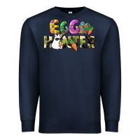 Navy Egg hunter Premium Sweatshirt - NancyCooperArtShop