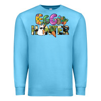 Ocean Blue Egg hunter Premium Sweatshirt - NancyCooperArtShop