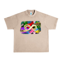 French Oak infinity symbol autism Urban Heavy Tee - JahusDesignShop