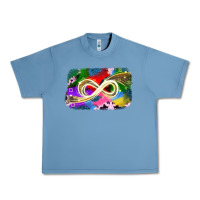 Pebble Blue infinity symbol autism Urban Heavy Tee - JahusDesignShop
