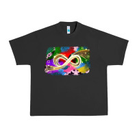 Pigment Black infinity symbol autism Urban Heavy Tee - JahusDesignShop