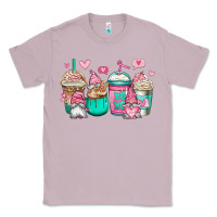 Lilac valentines day gnomes coffee cups Classic Tee - Jasminsmagicworld