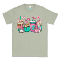 Matcha valentines day gnomes coffee cups Classic Tee - Jasminsmagicworld