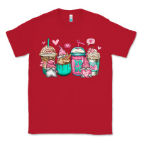 Red valentines day gnomes coffee cups Classic Tee - Jasminsmagicworld