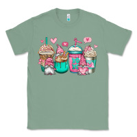 Sage valentines day gnomes coffee cups Classic Tee - Jasminsmagicworld
