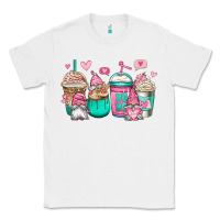 White valentines day gnomes coffee cups Classic Tee - Jasminsmagicworld