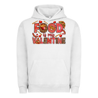 Pigment Lunar Rock Food is my Valentine Urban Hoodie - HowdyJamesFarm