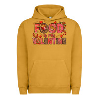 Pigment Peanut Butter Food is my Valentine Urban Hoodie - HowdyJamesFarm