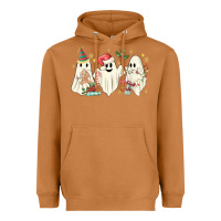 Meerkat Christmas ghosts Heavyweight Hoodie - MaliasSmallBusiness