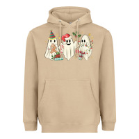 Mushroom Christmas ghosts Heavyweight Hoodie - MaliasSmallBusiness