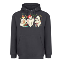 Smoke Christmas ghosts Heavyweight Hoodie - MaliasSmallBusiness