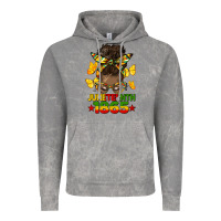 Cloud Rock juneteenth 1865 afro bun Vintage Hoodie - HRA Design Shop