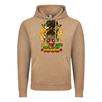 Juneteenth 1865 Afro Bun Vintage Hoodie | Teevron