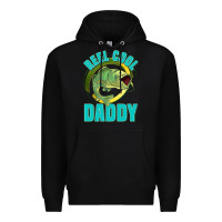 Black reel cool daddy Premium Hoodie - Jasminsmagicworld