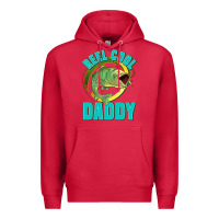 Cardinal reel cool daddy Premium Hoodie - Jasminsmagicworld