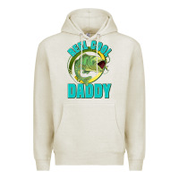 Oatmeal Heather reel cool daddy Premium Hoodie - Jasminsmagicworld