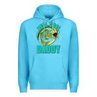 Ocean Blue reel cool daddy Premium Hoodie - Jasminsmagicworld