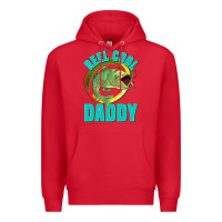 Red reel cool daddy Premium Hoodie - Jasminsmagicworld