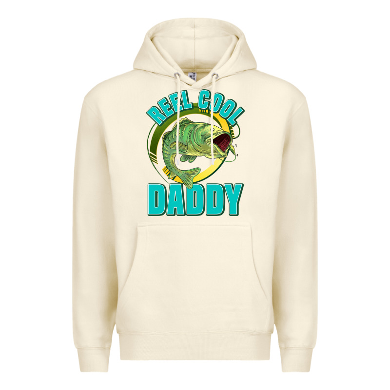 Reel Cool Daddy Premium Hoodie by Jasminsmagicworld | Teevron