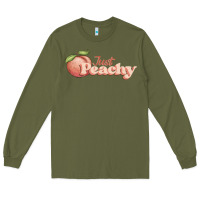 Army Green just peachy Long Sleeve Tee - JahusDesignShop