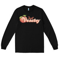 Black just peachy Long Sleeve Tee - JahusDesignShop
