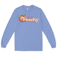 Colony Blue just peachy Long Sleeve Tee - JahusDesignShop