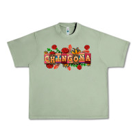 Oil Green chingona Urban Heavy Tee - AdoDesignShop