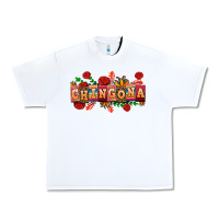 White chingona Urban Heavy Tee - AdoDesignShop