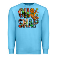 Ocean Blue Oh snap Christmas Premium Sweatshirt - NancyCooperArtShop