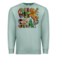Seafoam Oh snap Christmas Premium Sweatshirt - NancyCooperArtShop
