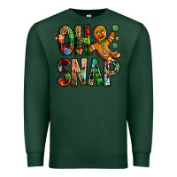 Sports Green Oh snap Christmas Premium Sweatshirt - NancyCooperArtShop