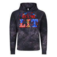 Cloud Black Let's get lit 4th of July Vintage Hoodie - Neo Western