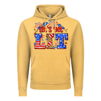 Vintage Mustard Let's get lit 4th of July Vintage Hoodie - Neo Western