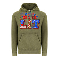Vintage Olive Let's get lit 4th of July Vintage Hoodie - Neo Western