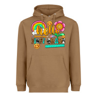 Toasted Coconut hello first grade Heavyweight Hoodie - NancyCooperArtShop