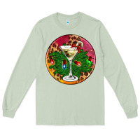 Matcha Christmas martini Long Sleeve Tee - AdoDesignShop