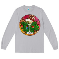 Moon Dust Christmas martini Long Sleeve Tee - AdoDesignShop